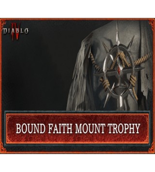 Diablo IV - Bound Faith Mount Trophy DLC Battlenet Key 